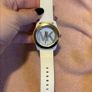 Michael Kors watch with rubber watch band
